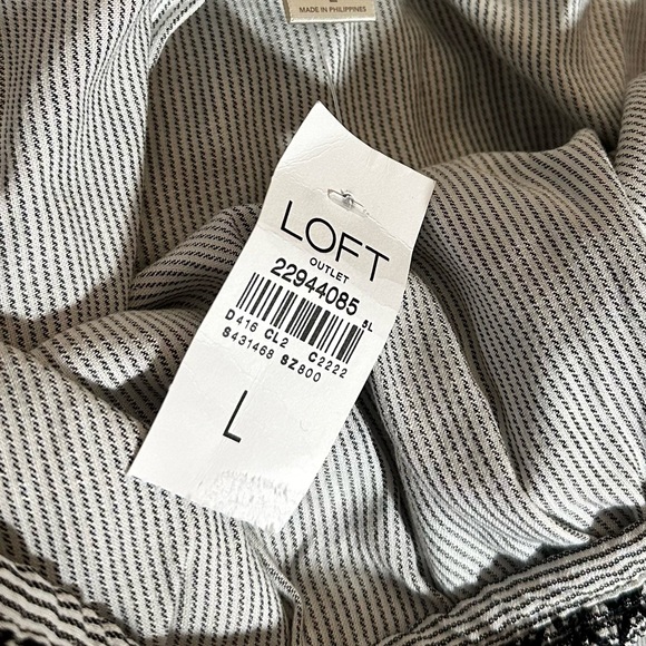 NWT Loft Outlet Centro Off-The-Shoulder Dress - Womens Large - Picture 12 of 15